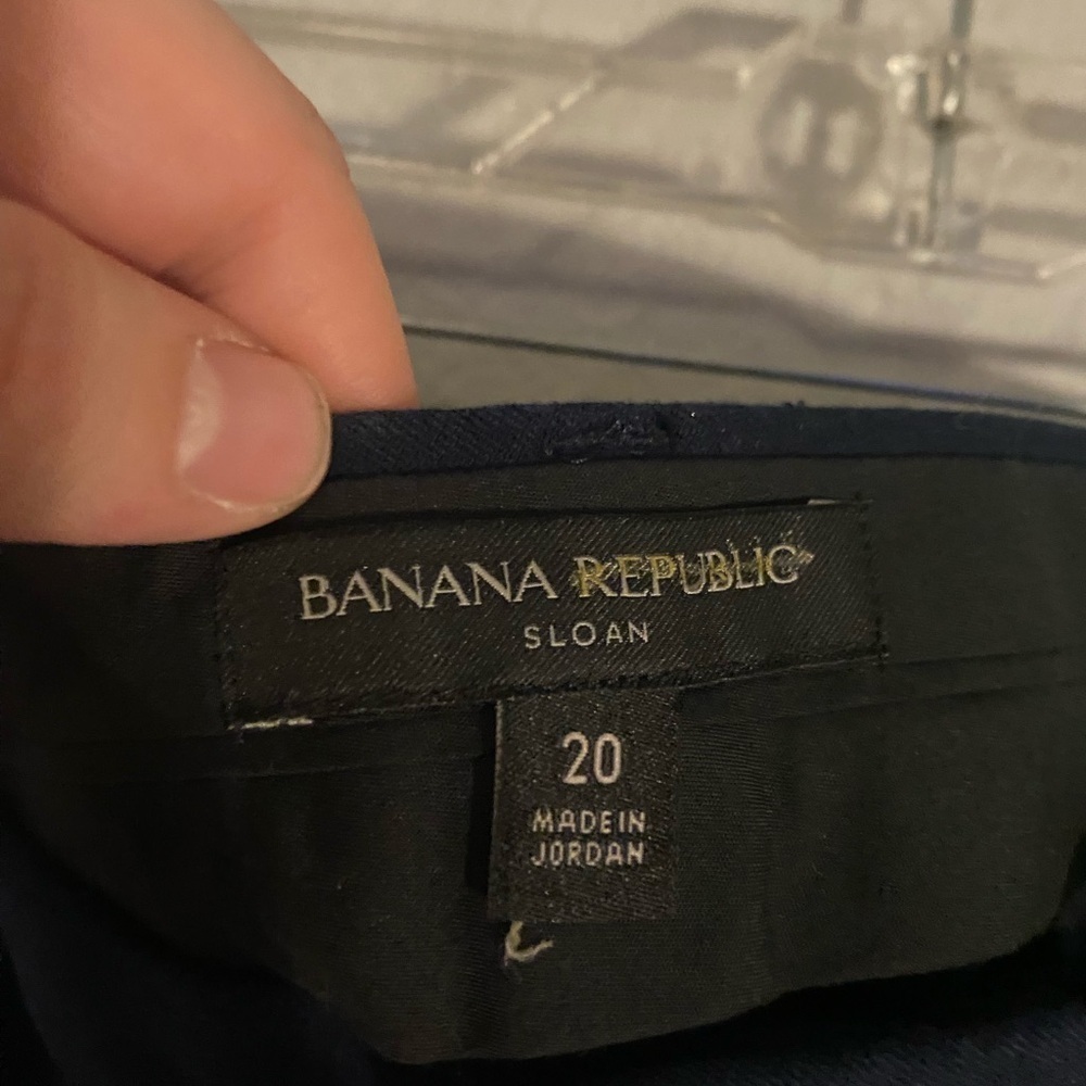 Banana Republic Navy Dress Pants - Picture 4 of 4